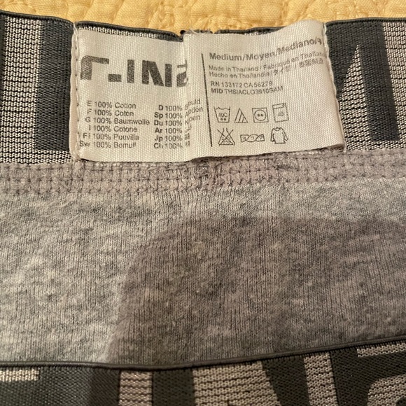 Mens Small Gray Cin2 Hip Briefs - Picture 11 of 11